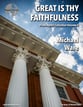 Great Is Thy Faithfulness piano sheet music cover